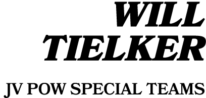 Will Tielker JV POW Special Teams