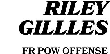 Riley Gillles FR POW Offense 