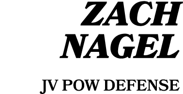 Zach Nagel JV POW Defense