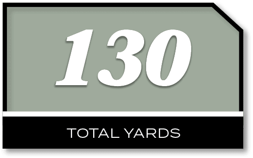 130,total YARD