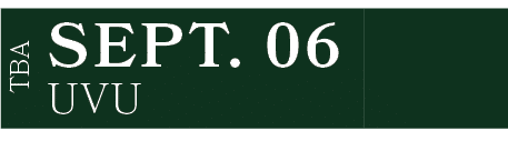 UVU,SEPT. 06,TB