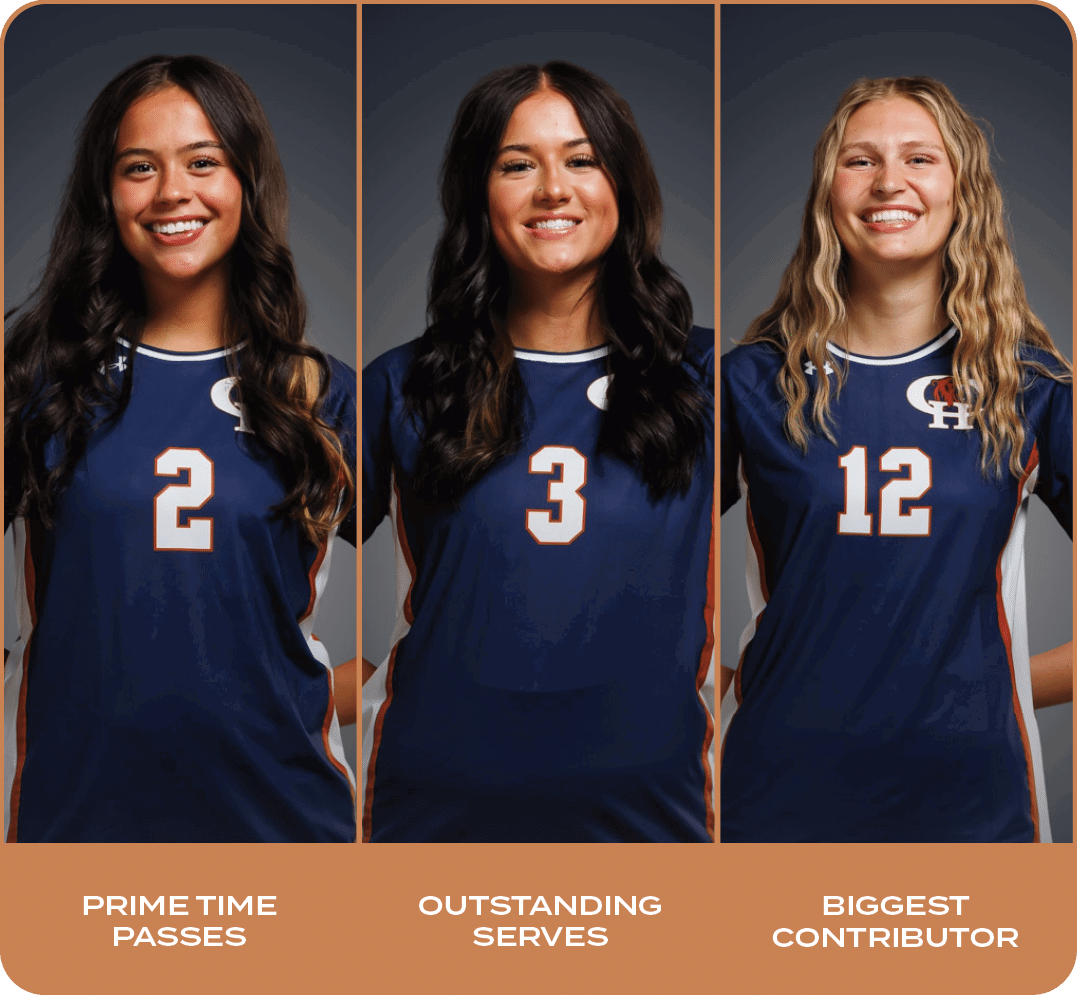 biggest contributor,outstanding serves,prime time passe