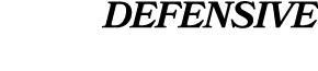 defensive