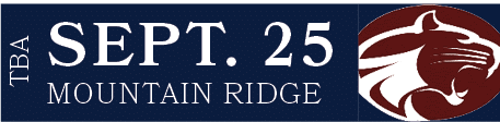 Mountain Ridge,SEPT. 25,TB