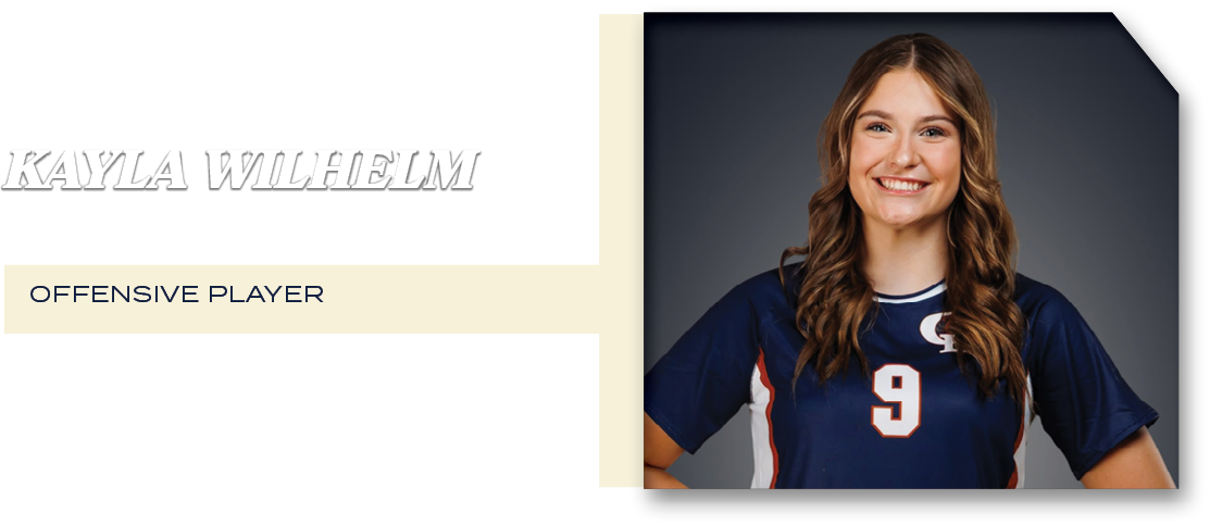 offensive player,kayla wilhel