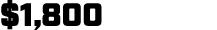 $1,800