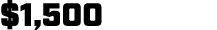 $1,500