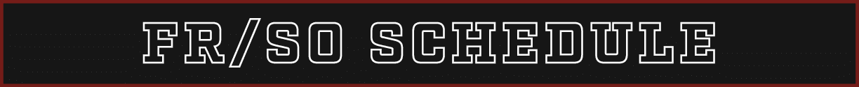 fr/so schedule
