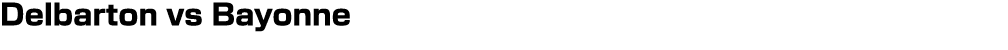 Delbarton vs Bayonne