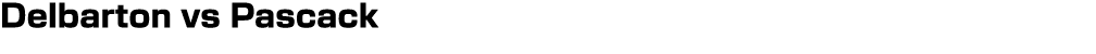 Delbarton vs Pascack