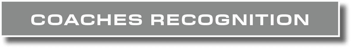 COACHES RECOGNITION