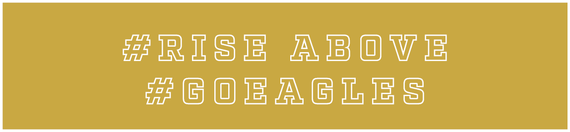 #rise above #goeagles
