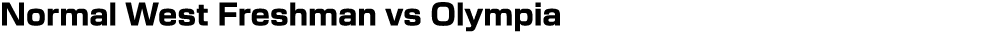 Normal West Freshman vs Olympia