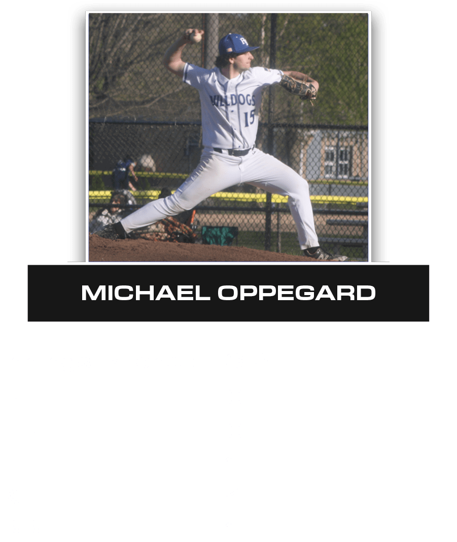 ,1,4,0,1,0,3.2,BB:,K:,ER:,H:,R:,Innings Pitched:,MICHAEL OPPEGAR