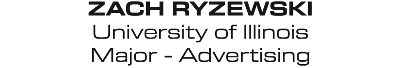 Zach Ryzewski University of Illinois Major Advertising