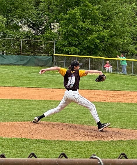 John Paul throwing