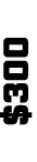 $300