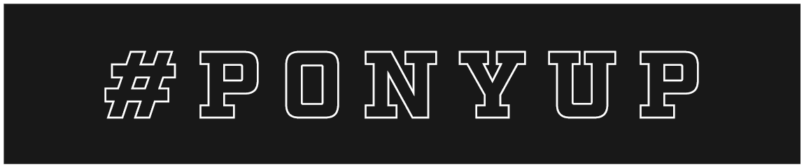 #ponyup 