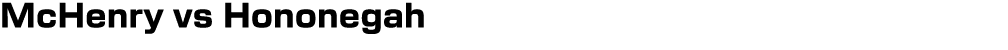 McHenry vs Hononegah