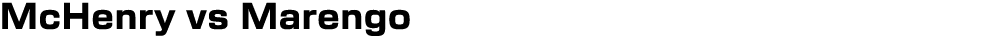 McHenry vs Marengo