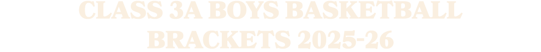 Class 3a boys basketball brackets 2025 26