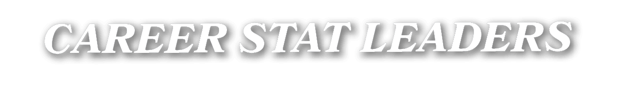 CAREER STAT LEADERS