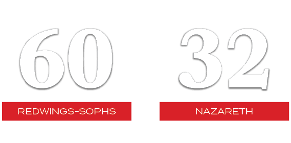 32,60,nazareth,redwings sophs
