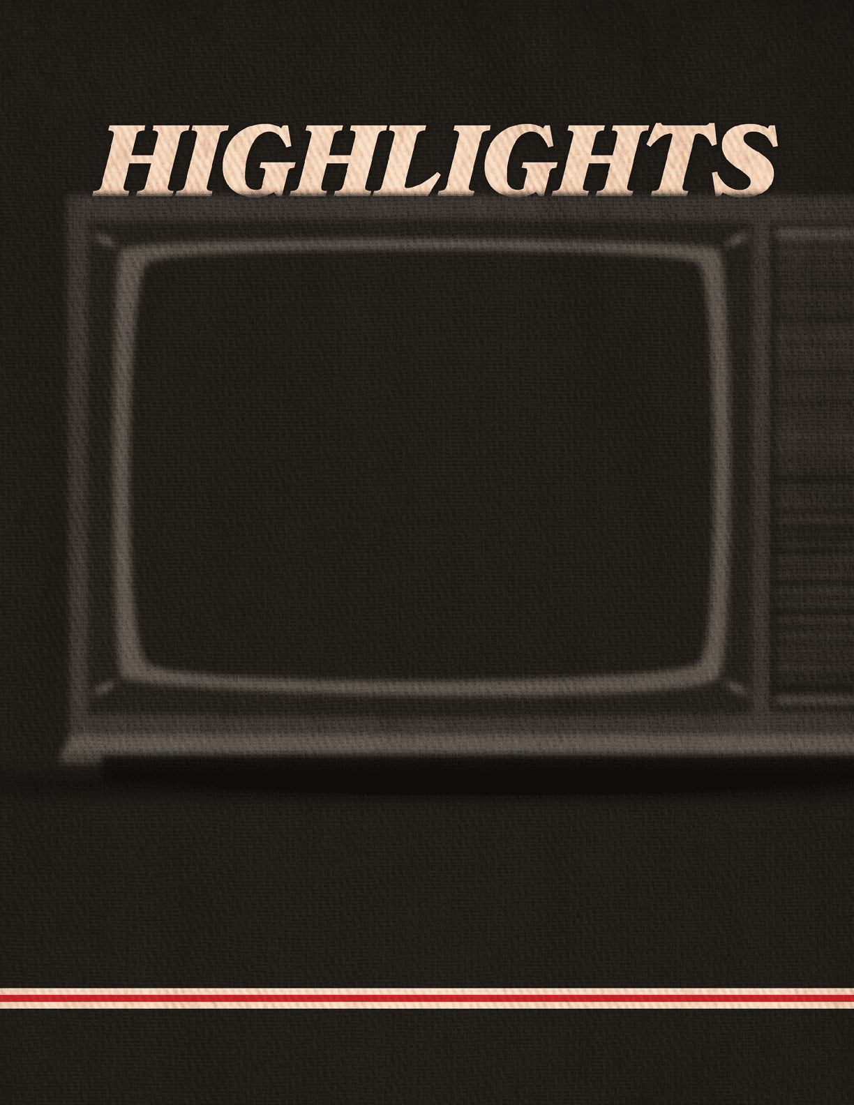 A black and white image of a television screen. AI generated content