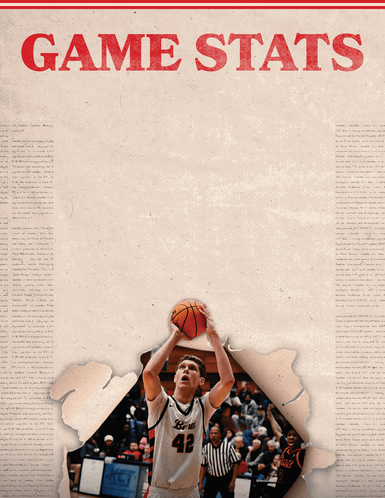 A man is holding a basketball in front of a crowd. AI generated content