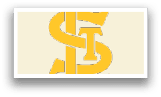 A yellow and black logo for the St. Louis Cardinals baseball team. AI generated content