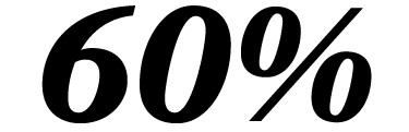 60%