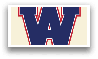 A blue and white logo for a team or organization. AI generated content