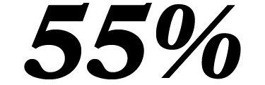 55%