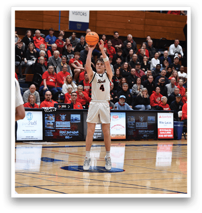 A basketball player is holding a basketball while standing on a court. AI generated content