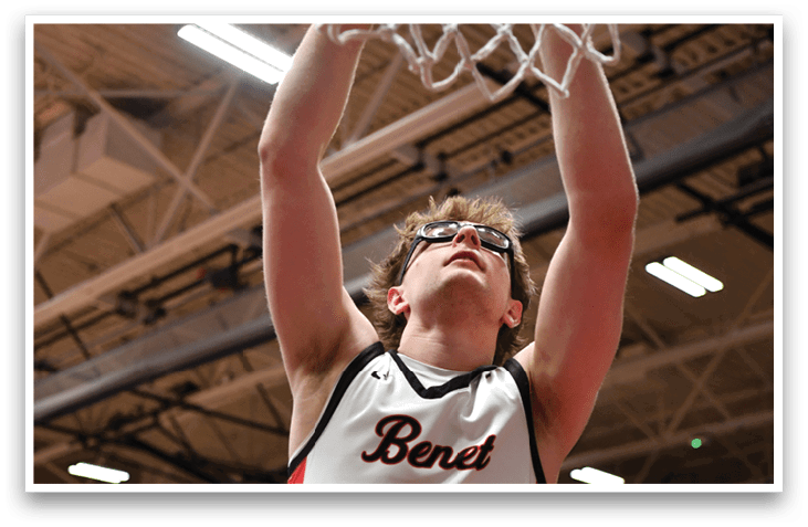A basketball player wearing a white jersey with the number 2 on it is reaching up to grab a basketball. AI generated content