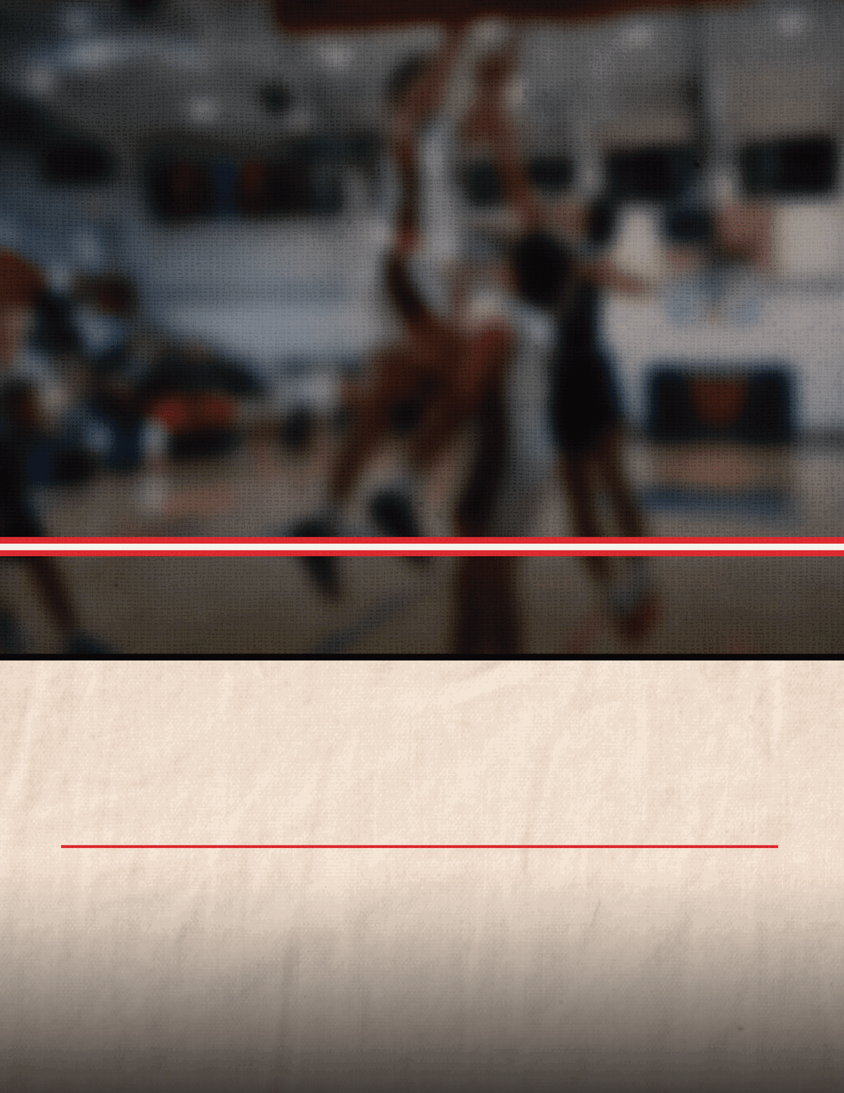 A basketball player is jumping to block a shot, while another player is attempting to score. AI generated content