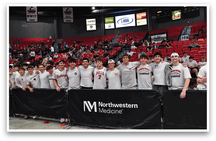 A group of young men wearing white shirts and shorts pose for a photo. AI generated content