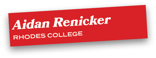 Aidan Renicker Rhodes College