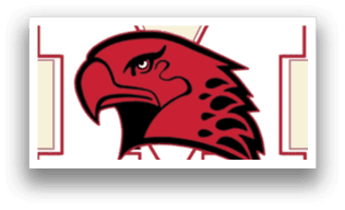 A red and black bird with a red beak and a red and black head. AI generated content