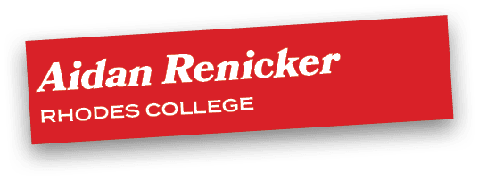 Aidan Renicker Rhodes College
