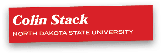 Colin Stack North Dakota State University