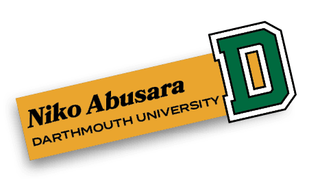 Niko Abusara Darthmouth Universit