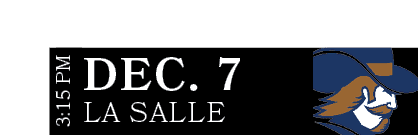 LA SALLE,DEC. 7,3:15 P