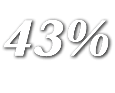 43%