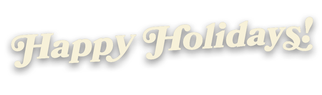 HappY Holidays!