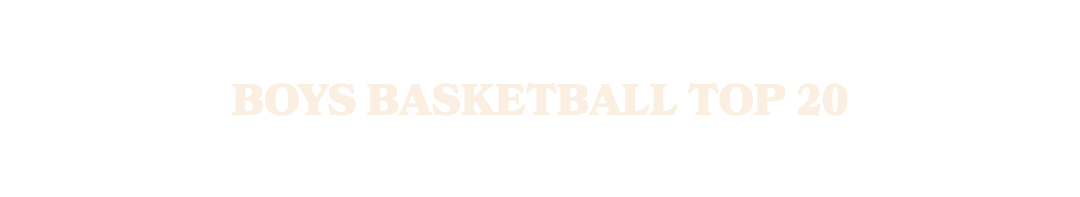 Boys basketball Top 20