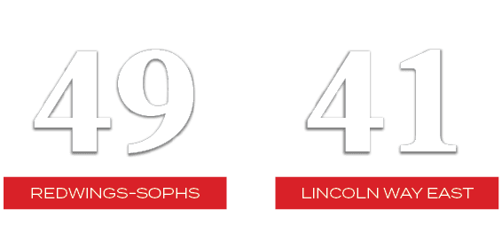 41,49,LINCOLN WAY EAST,redwings sophs