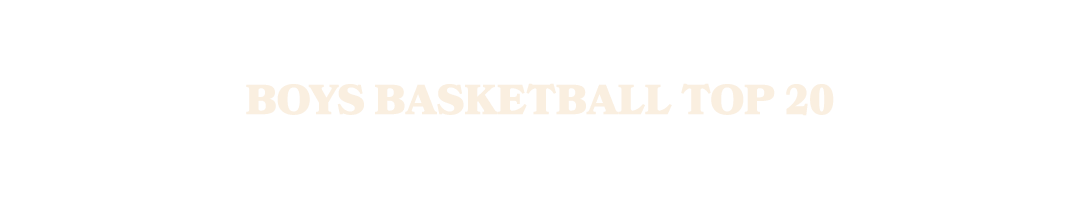 Boys basketball Top 20