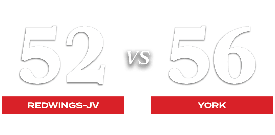 56,52,VS,york,redwings j
