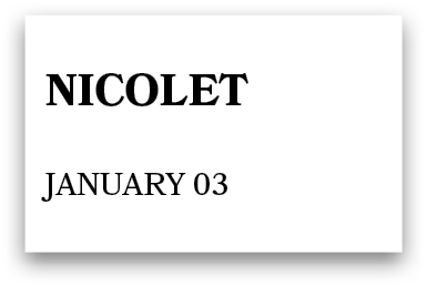 nicolet january 03